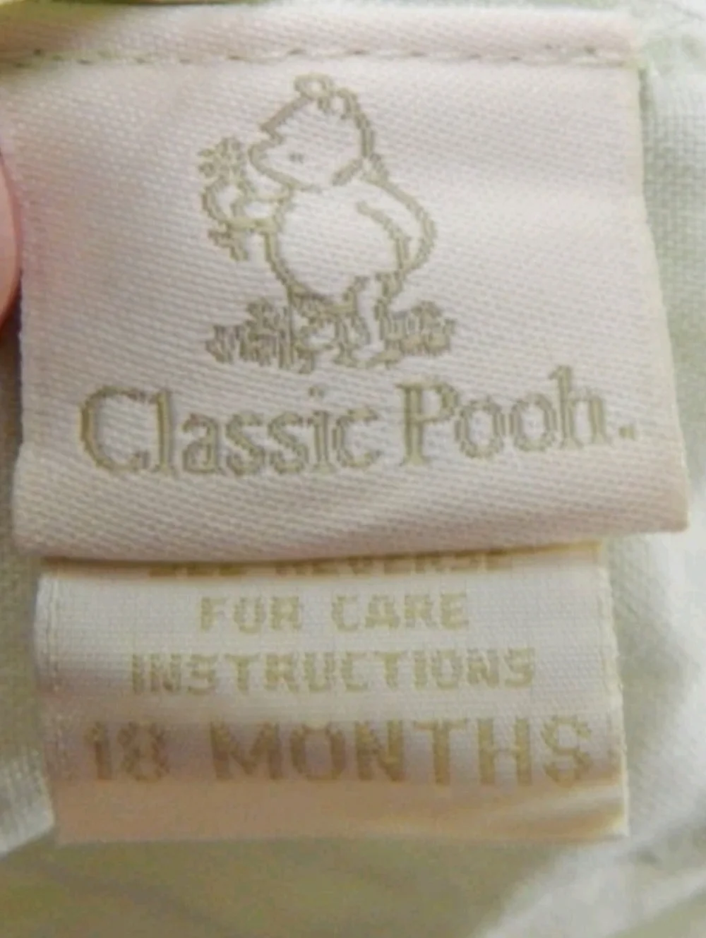 Classic Pooh Piglet Pastel Floral Overalls